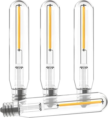 Quntis 4 Pack S14 LED-Ersatzbirne, nur für Quntis 16m und 31m IP65 LED Lichterkette Außen Wasserdichte Deko Beleuchtung für Garten Balkon Terrasse Hochzeit Party Hof, Warmweiß