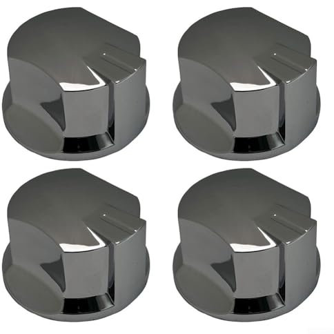 Ersatzknöpfe für Backofen und Gasherd, Ersatzknöpfe, für Küche, Grill, Herd, Steuerschalter, Teile, 48–50 mm Knaufsockel (ohne Sockel)