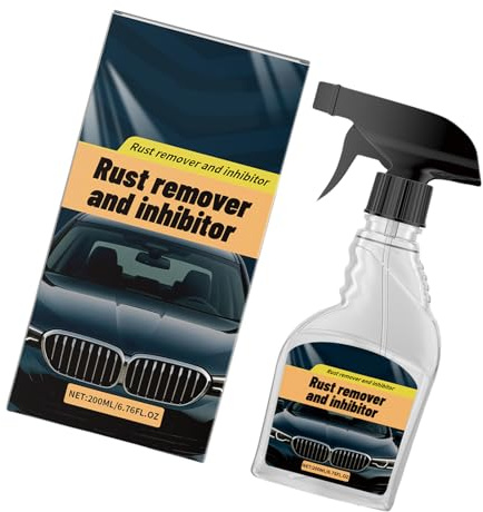 Shuade Car Rust Removal Agent Multipurpose Car Rust Remover Metal Parts Polishing Cleaning Remover Liquid Carbon Steel Wire Brushes For Cleaning