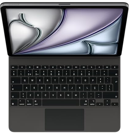 Apple Magic Keyboard para el iPad Air de 13 Pulgadas (M3) - Portugués Negro