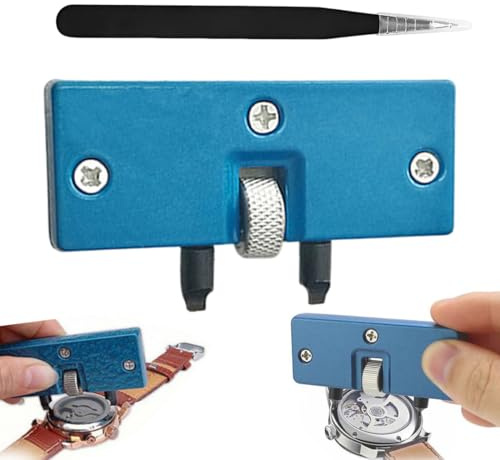 VONJUMA Herramienta Cambiar Pilas Reloj Llave Para Abrir Relojes Aparatos Para Quitar Tapa De Reloj Abrir Tapa Reloj Con Pinzas