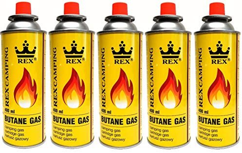 REX Butangas 227g Gaskartusche Campinggas Brenner Kocher Gas