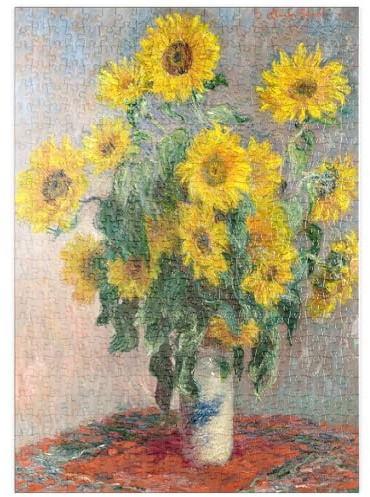 MyPuzzle Bouquet of Sunflowers (1881) by Claude Monet - Premium 500 Teile Puzzle - MyPuzzle Sonderkollektion von Aepyornis