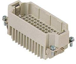 Insert robuste, prise, 72 POS, 26-14 AWG, inserts de connecteurs résistants, quantité 1 | CDDM72