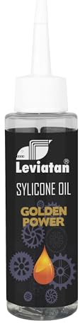 LEVIATAN Olio Siliconico Trasparente 100ml, Lubricante de Silicona Protegge le Guarnizioni in Gomma, Lubrifica Serrature e Cerniere, Protegge i Collegamenti a Vite e Lubrifica i Cuscinetti