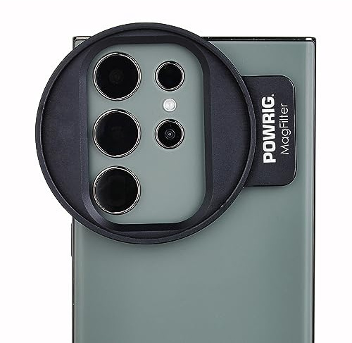 POWRIG 67 mm magnetische Filterhalterung für S23 und S23 Ultra Smartphone (67 mm Filterhalterung)