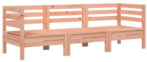 Kangmusi Gartensofa 3-Sitzer Massivholz Douglasie,838031kangmusi