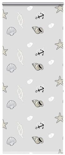 Jiangboyue-4015012 - Tenda a rullo per doccia, con cassetta, 100 x 240 cm, larghezza tessuto 96 cm