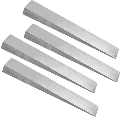WEDO 4PCS Stainless Steel Flange Wedge Set, Pipe Fitting Welding Tools,Spreading Flanges Triangle Tool,Rust-proof, Corrosion resistant, Die-forged,13x25x150mm(1/2x1x6)