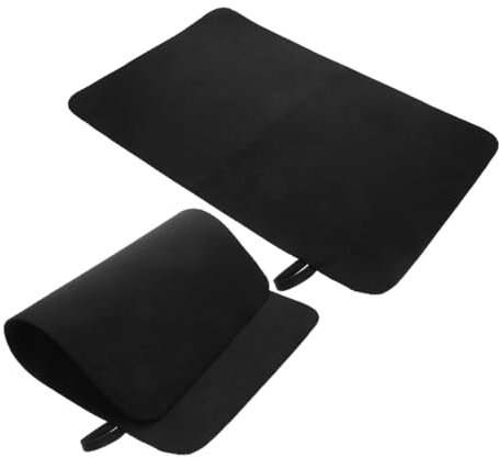 MERRYHAPY 2pcs Thick Sauna Spa Felt Mat Pad Heat Isolation Water Resistant Portable for Home Spa Bench