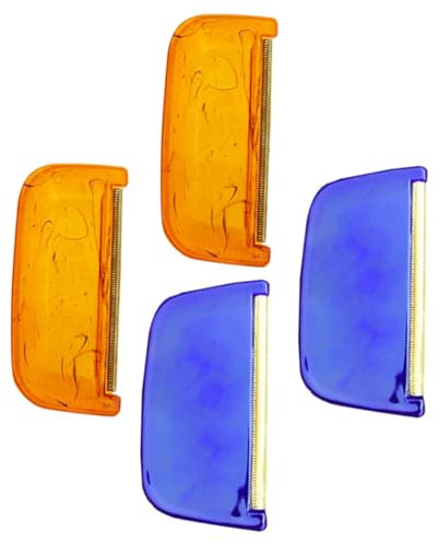 Veemoon 4piezas Manuales Quitapelusas Ropa con Forma Ergonómica para Suéteres Abrigos Fácil Uso y Larga Durabilidad