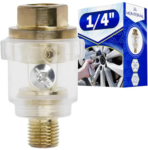 Lubrificateur Pneumatique 1/4 Pression Maximale 9 Bar / 135 PSI | Lubrification Automatique - MONTERAL