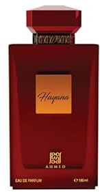 Ahmed Al Maghribi Hayana Eau de Parfum 100ml – Unisex Fragrance with Heliotrope, Tangerine, Orchid, Tropical Fruits, Peony, Vanilla, Musk & Amber – Long Lasting EDP