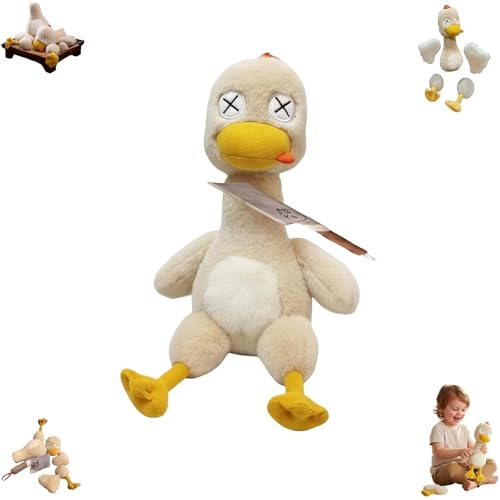 Magnetic Detachable Duck Plush, Cute Plushie Stress Relief Decor, Soft Stuffed Duck with Removable Limbs, Gift For Adults Teens (1pc)