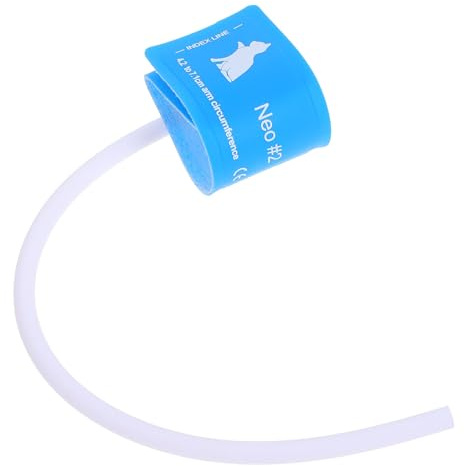 PRETYZOOM Manchon de Tension Artérielle pour Chiens et Chats Brassard Vétérinaire en Plastique Bleu Confortable, Facile à Utiliser pour Propriétaires D’animaux en Usage Domestique