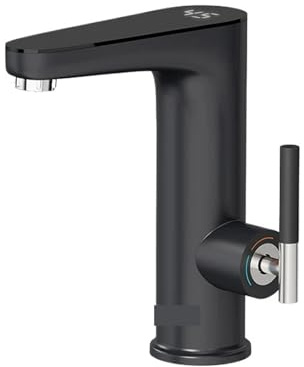 Scaldabagno elettrico, rubinetto for acqua calda, for lavabo 2 in 1, scaldabagno istantaneo senza serbatoio, for la casa,A prova di perdite premium