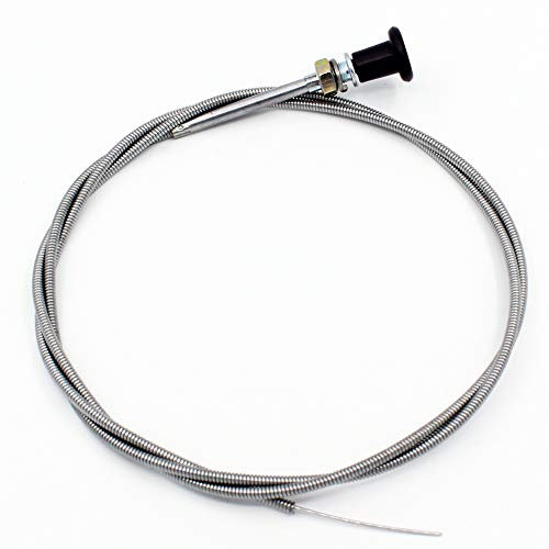 Yingshop YUSh Câble de contrôle de starter universel pour tracteur Go Cart Kart Différents modèles rotatifs 237 703971 290831 160 cm intérieur 152,4 cm conduit 2-3/4