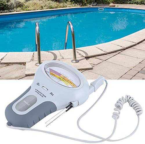 Chlordetektor, Digitaler Wassertester, Schwimmwasserqualitätstester, Tragbare 2in 1 Wasserqualität PH CL2 Chlortester Füllstandsmesser
