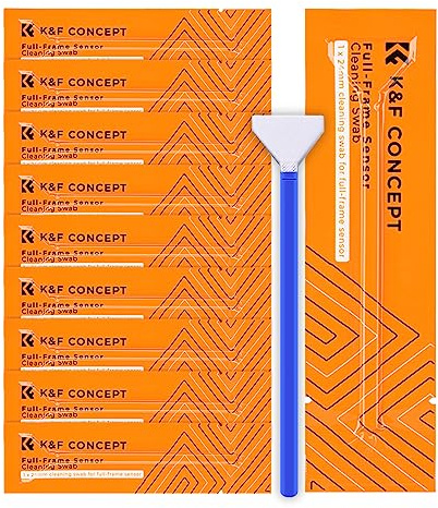 Vollformat Kamera Sensor Reinigung 24mm Mikrofaser Swabs 10 Stück Staubfrei