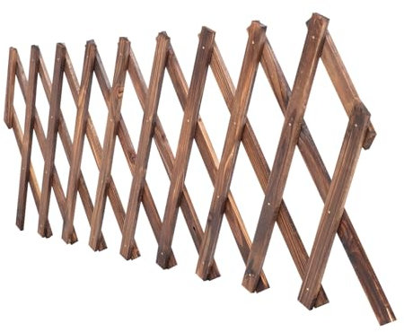 Sosoport Pannelli Decorativi Per Recinzione Da Giardino Traliccio in Legno Traliccio Estensibile Piante Rampicanti Da Balcone Pergola Recinzione A Griglia