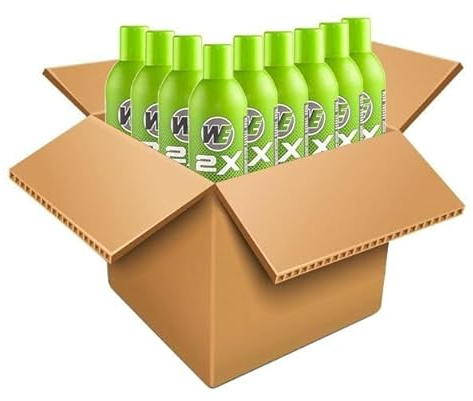 WE 2.0 Green Gas (Green) Bottle (800ml) - Bulk Pack of 12 High-Performance Airsoft Propellant Bottles for Reliable Power and Consistency