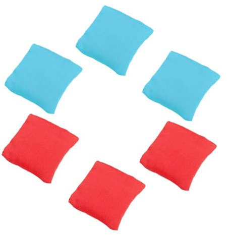 WHAMVOX 6stücke Sitzsack-Spielzeug Für Wurfspiele Familie Und Junge Mädchen Sitzsack-wurfspielzeug Mit Robuster Textur Interaktives Sitzsack-Spielzeug Für Indoor Und Outdoor-Spiele