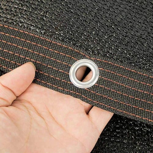 PanHuiWen Rete Ombreggiante con Occhielli Vela da Giardino Rete Tessuta, Antistrappo Anti UV Tende da Sole,8x8m
