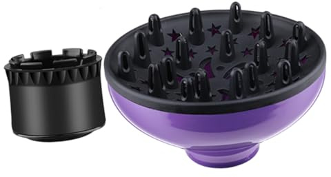 DRESSOOS Haartrockner Diffusor Aufsatz Für Lockiges Haar Universeller Und Praktischer Föhnaufsatz Für Gleichmäßige Trocknung Und Styling Für Zuhause Und Friseursalons