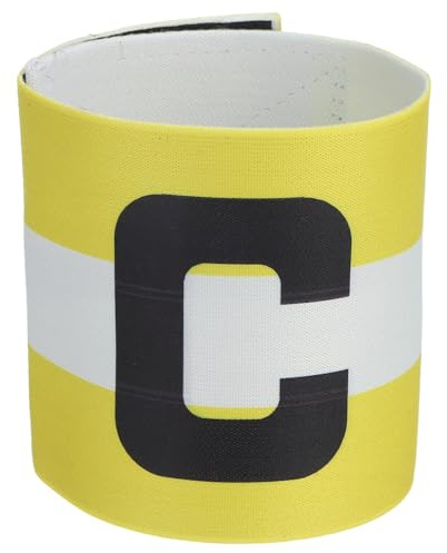 PATIKIL Fußballkapitän-Armband, Kapitäns-Armbänder für Fußball, elastische Kapitäne, C-Armbänder, Sport-Kapitäns-Armbänder für Jugendliche, Erwachsene, Fußballmannschaftstraining