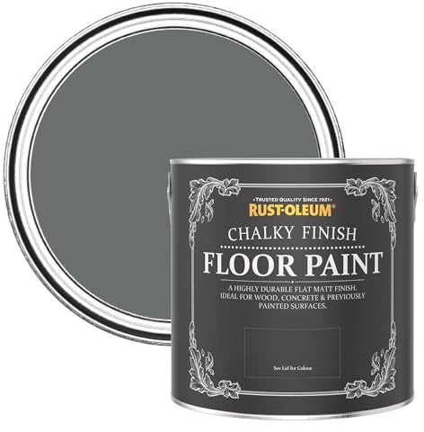 Rust-Oleum Scratch-Resistant Floor Paint in Chalky Finish - Ouseburn 2.5L
