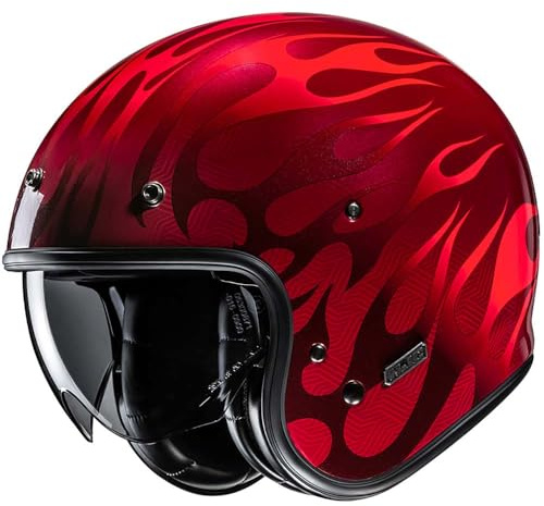 HJC, Casque Moto Jet V31 FIRO Red MC1, XXL