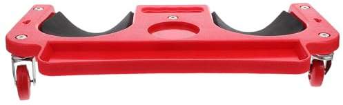 CLISPEED Ginocchiera con Ruote Rotanti per Meccanici e Edilizia Cuscino per Ginocchia Antiscivolo per Riparazione Auto Tappetino Pieghevole Protettivo per Pavimenti e Lavori di