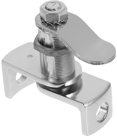 Zerodeko Serratura per Armadietti senza Chiave Chiusura a Camma a 7 Forme Piccolo Chiavistello per Mobili da Cucina e Camper Serratura Nascosta Resistente per Cassetti e Porte di