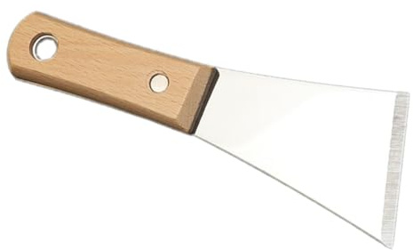 ELAYARD Truelle à Lames Portables en Acier Inoxydable pour Couteau Enduit et Coupe-Mastic, Grattoir Poli pour Retirer Huile et Poussière