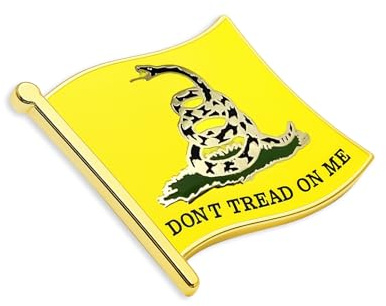 Gadsden Flag Lapel Pin