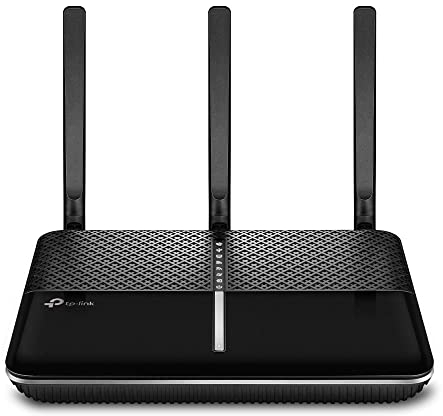 TP-Link Archer VR2100v Modem Router Wi-Fi Dual-Band AC2100Mbps, VDSL2 Profilo 35b, Router FR (EVDSL | VDSL | FTTC | FTTS), ADSL, Telefonia VoIP, DECT Cordless, 4 Porte Gigabit, 1 Porta USB 3.0