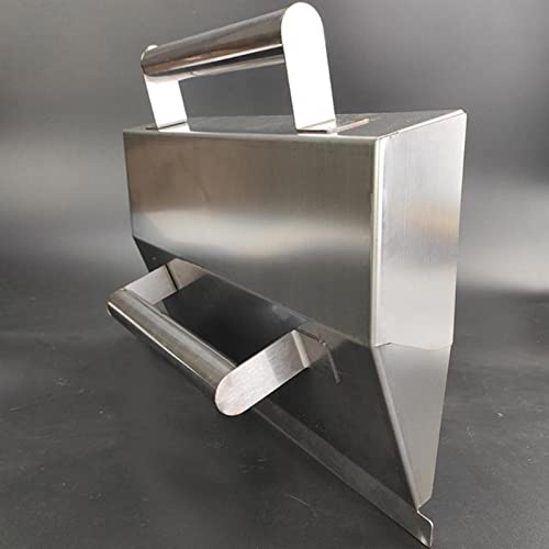 Llana de enyesado Llana de Acero Inoxidable Paleta apuntadora, Herramienta de yesero, Paleta de enlucido de Pared Inoxidable, Yeso Manual, raspado de Polvo, decoración de Azulejos, Pala de Acabado