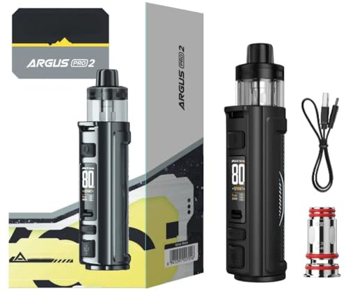 Para VOOPOO Argus Pro 2 Kit 80 W Pod Mod 3000 mAh Modos SMART/RBA/TURBO