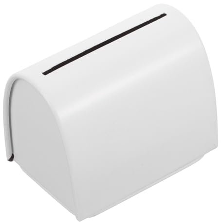 HONMEET Caja Afeitar Estuche De Almacenamiento Metálico Para Maquinilla De Afeitar De Seguridad Contenedor De Hierro Para Desechar El Baño