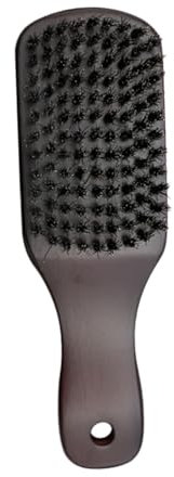 minkissy Bartreinigungsbürste Für Männer Handliche Bart Schnurrbartpflegebürste Aus Holz Für Haarstyling Und Tägliche Pflege Für Reisen Und