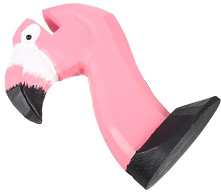 CVUTOVO Kreativer Brillenhalter in Flamingoform Handgeschnitzt Dekorativ zum Aufbewahren und Präsentieren von Brillen für Büro und Zuhause