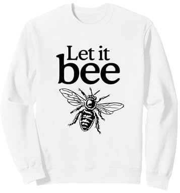Let it Bee (Nero) Apicoltore Felpa