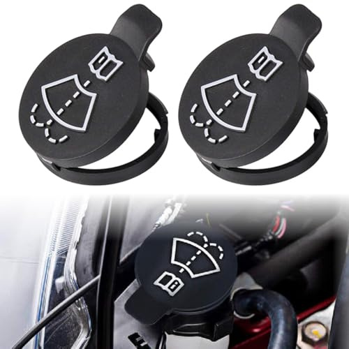 LEPZUR 2 Pcs Tappo Vaschetta Tergicristallo Coperchio Per Serbatoio Dell'Acqua Di Pulizia Per Opel Astra J K Corsa E Insignia A B Adam Mokka Viva Meriva B