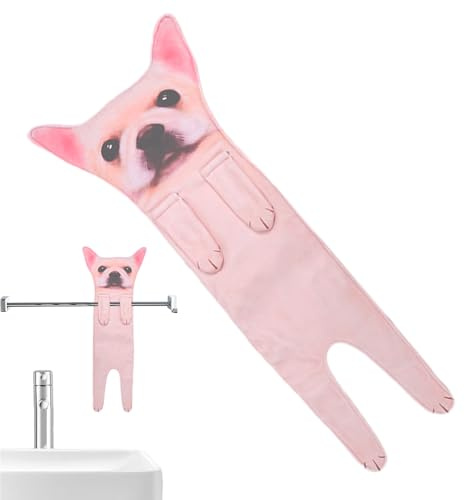 Générique Lustige Badetücher – Waschhandschuhe mit Tiermotiven | dekorative Tücher sehr saugfähig – für Haus, Küche, Badezimmer, Vorschule, Außenbereich, Schwimmbad