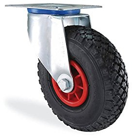 Roulette gonflable pneumatique diamètre 260mm charge 150kg