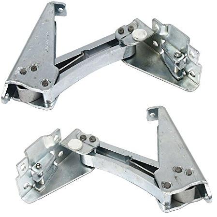 Masterpart Integrated Door Hinges Pair For Indesit Ingol Fridge Freezers | Top / Bottom, Left / Right