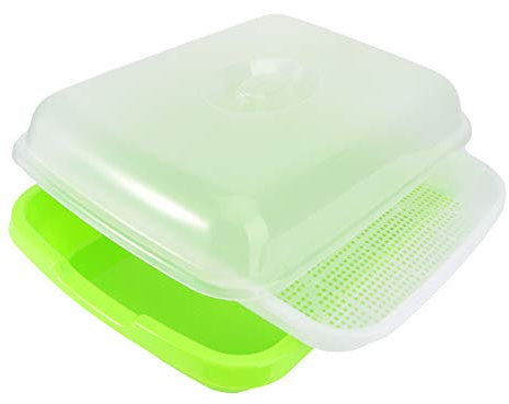 OUNONA Copertura per Vassoio di Verdure Vassoio di di Grano per Piantine Materiale Pp Stile Casuale