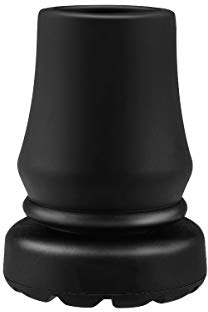 Ranger5 Trappkäppspets, universellt halkfritt gummispett, promenadkäppstift, 1,9 cm, rund bas, 1,9 cm