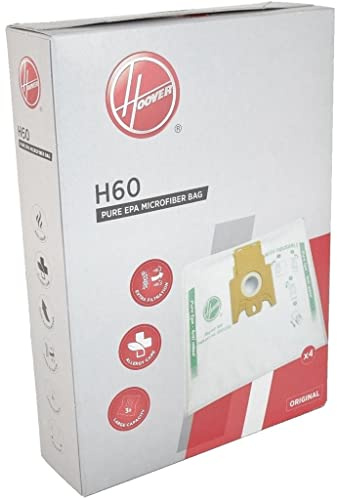 Ufixt Fits Hoover Telios Vacuum Cleaner Bags H60 Pack of 4