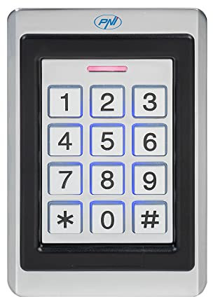 Tastiera per controllo accessi PNI DK110, stand alone, esterno e interno, IP54
